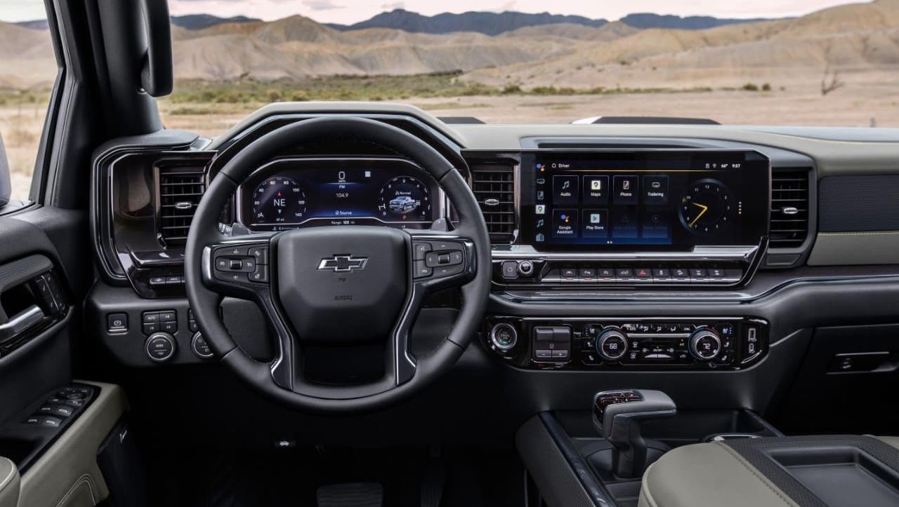 2024 Silverado Interior