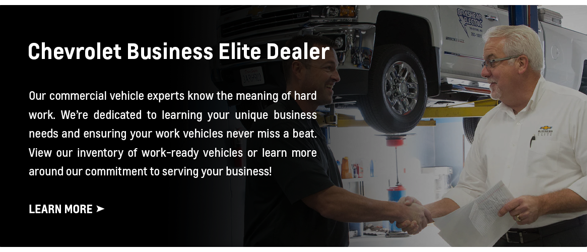 Our commercial vehicle experts know the meaning of hard work. We’re dedicated to learning your unique business needs and ensuring your work vehicles never miss a beat. View our inventory of work-ready vehicles or learn more around our commitment to serving your business!  