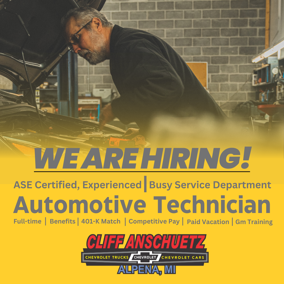 Cliff Anschuetz Chevrolet is a ALPENA Chevrolet dealer and a new car and used car ALPENA MI