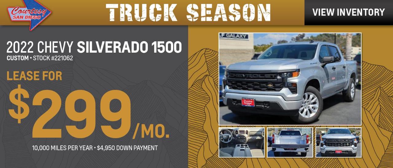 Courtesy Chevrolet Center is a SAN DIEGO Chevrolet dealer and a new car