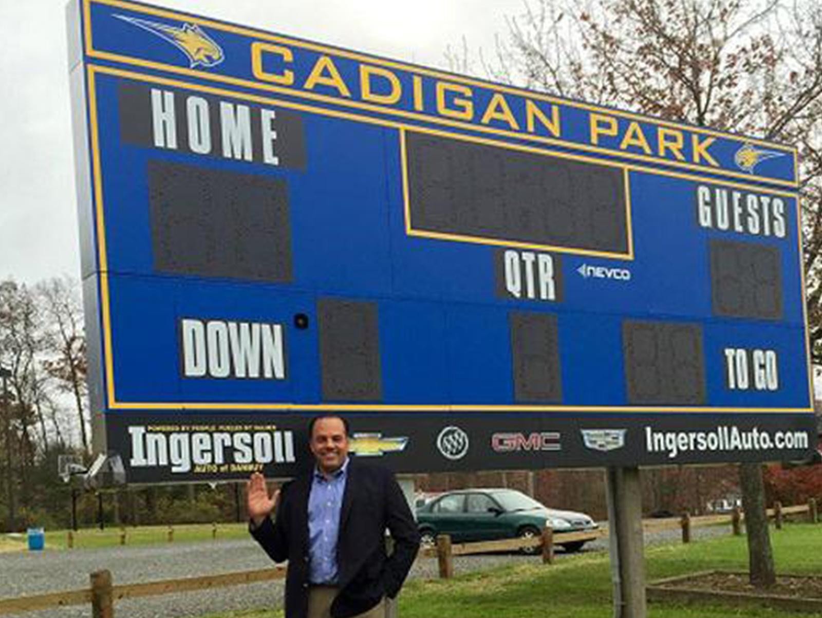 Cadigan Park in Brookfield