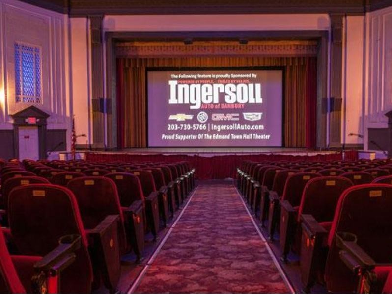 Join Us For A Free Movie Once a Month at the Edmond Town Hall Theater in Newtown!