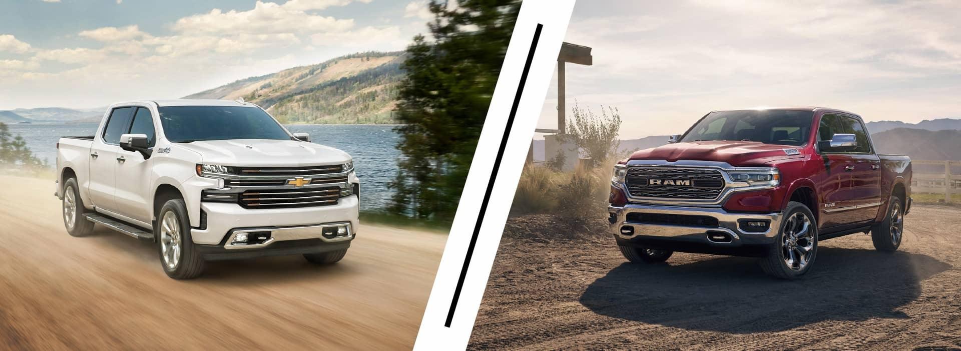 Chevrolet Silverado 1500 vs. Ram 1500 | Brockton, MA Chevrolet Silverado 1500 vs. Ram 1500 | Brockton, MA