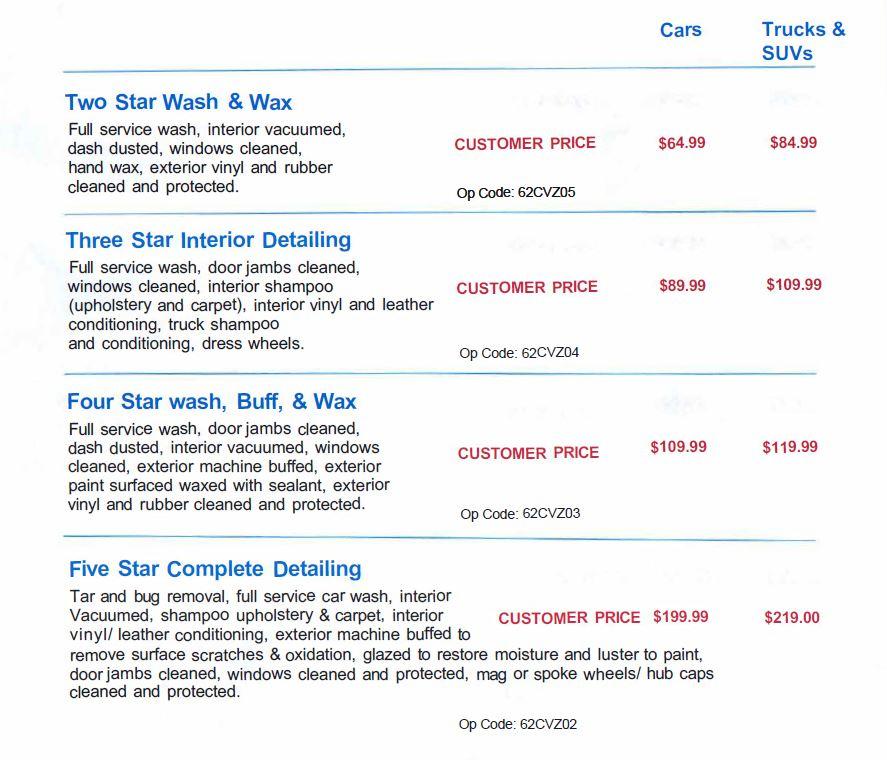 Vehicle Detailing at Copeland Chevrolet