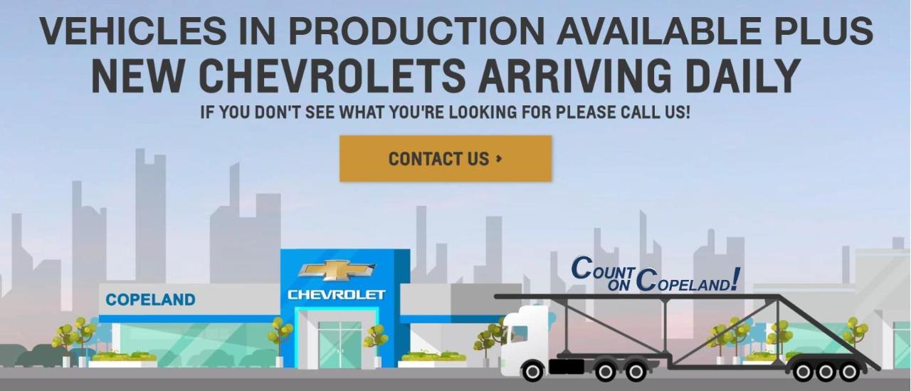Copeland Chevrolet (Brockton, MA) Count on Copeland!