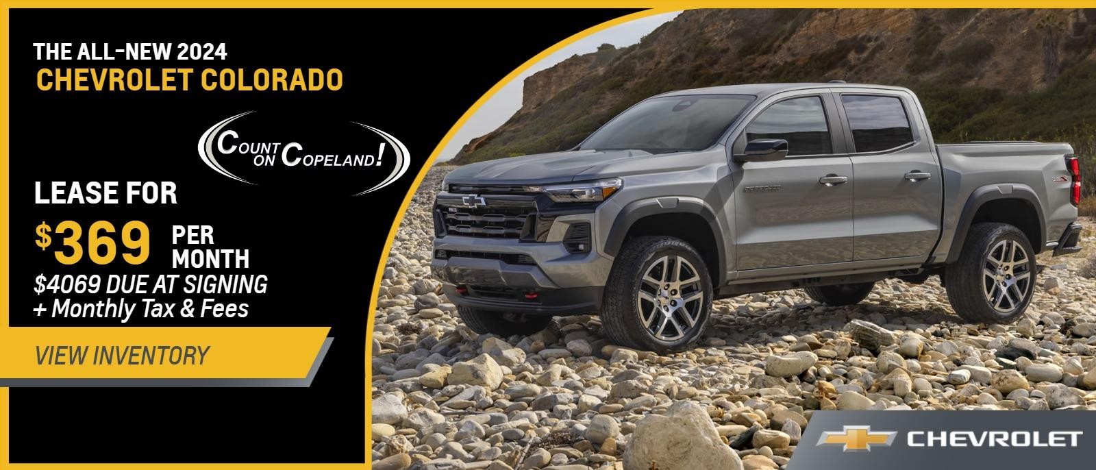 2024 Colorado 4WD Crew LT from $369 Per Month