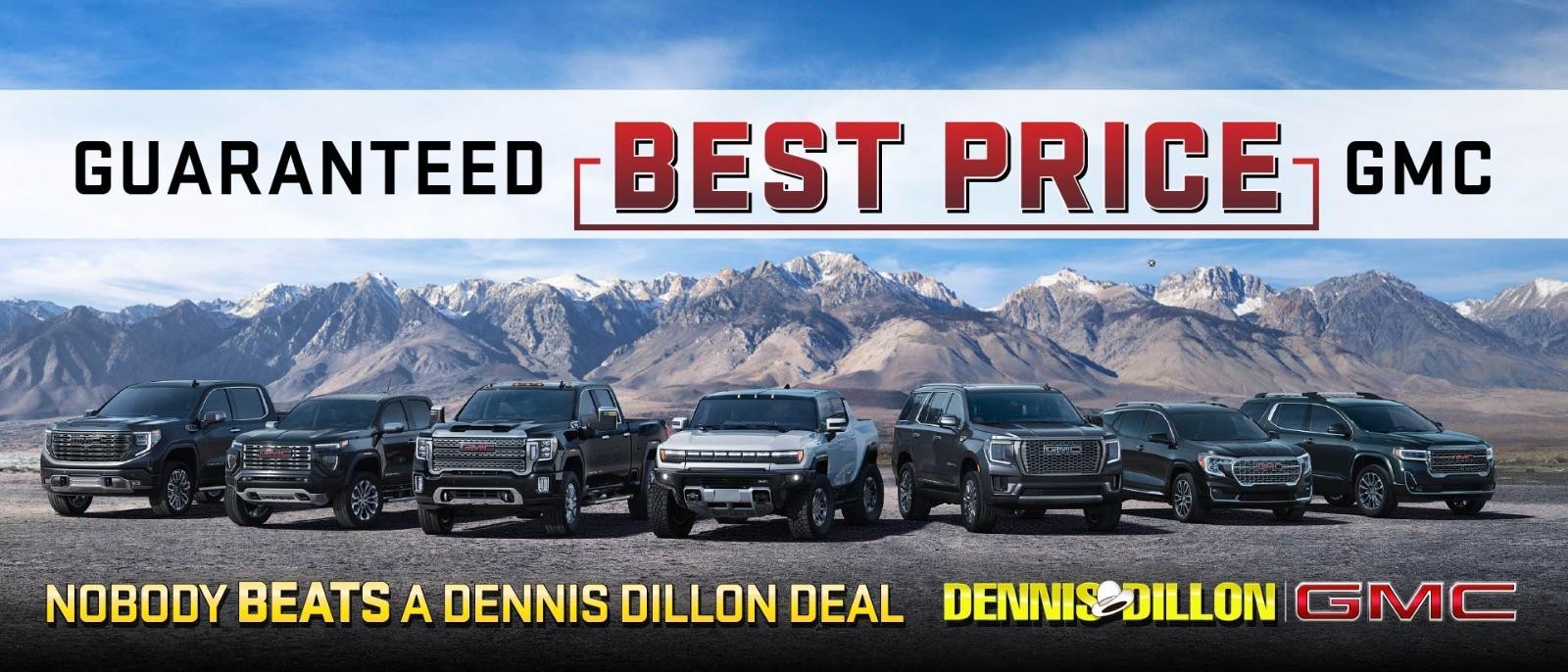 Guaranteed best price GMC