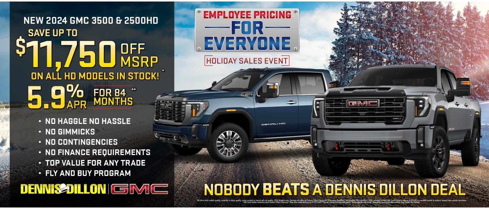 New 2024 GMC 3500 & 2500HD