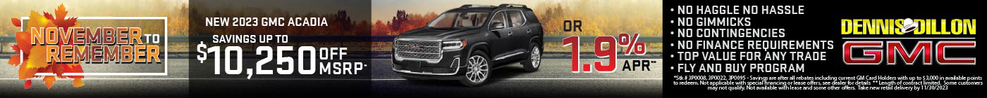 2023 GMC Acadia