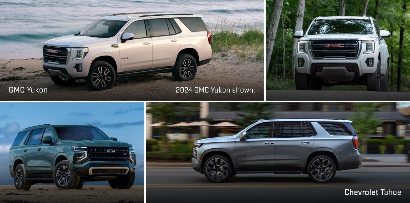 2025 Chevy Tahoe vs. GMC Yukon How Are These SUVs Different?