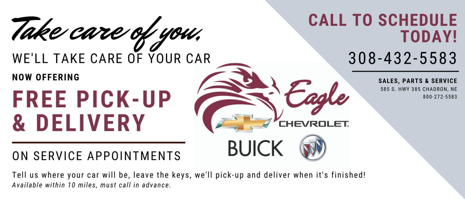 Eagle Chevrolet Buick is a Car, Truck & SUV Dealer in Chadron, NE A