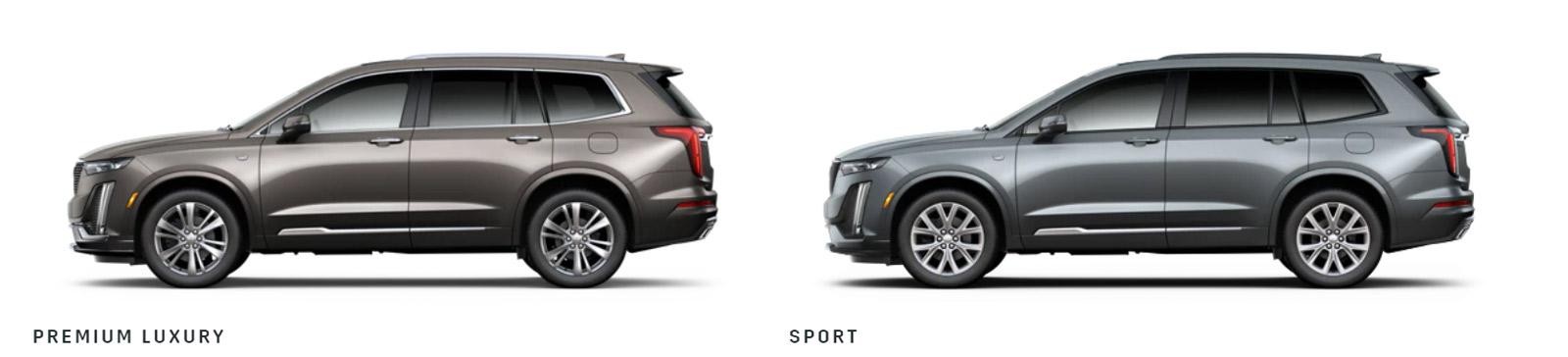2020 Cadillac XT6 trims