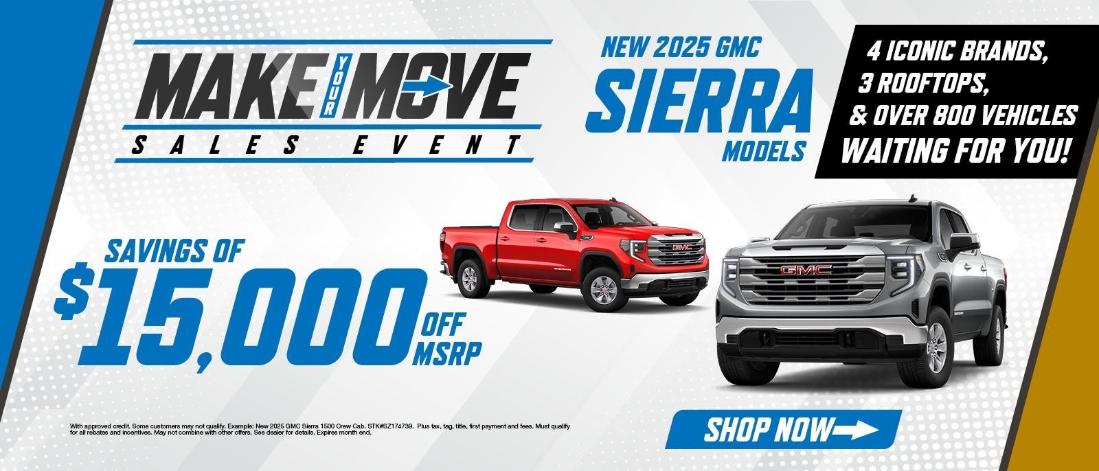 2025 GMC SIERRAS