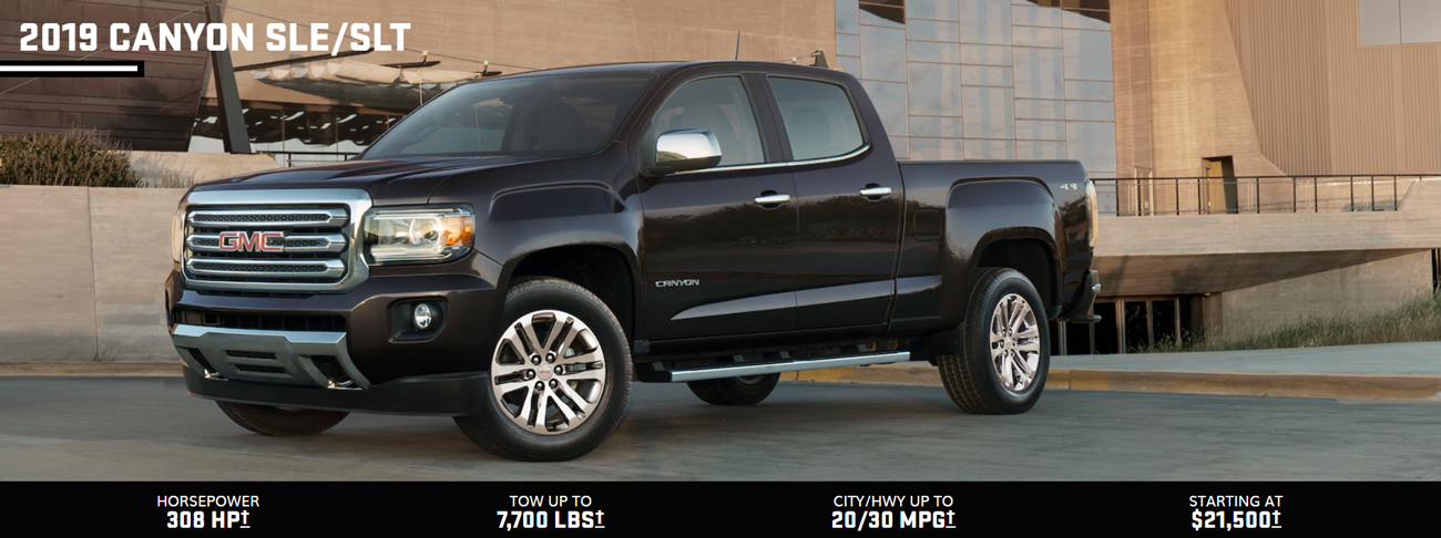 2019 GMC Canyon
