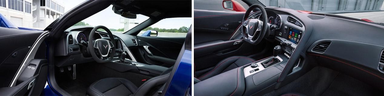 corvette interior