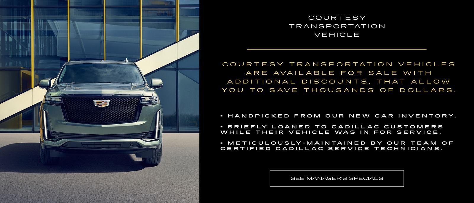 Courtesy Transportation Vehicle Inventory