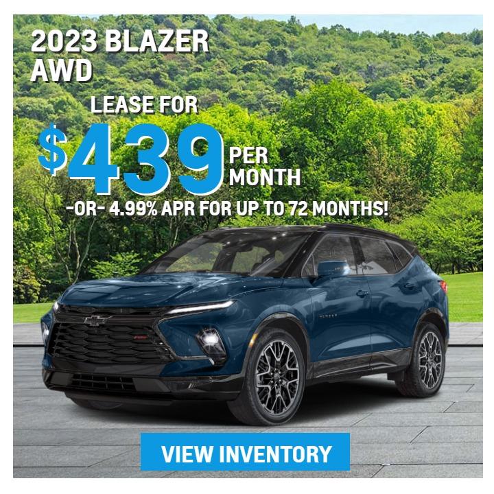 2023 Blazer AWD Lease/APR Offer