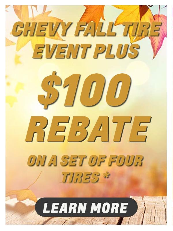Chevy Fall Tire Event Plus