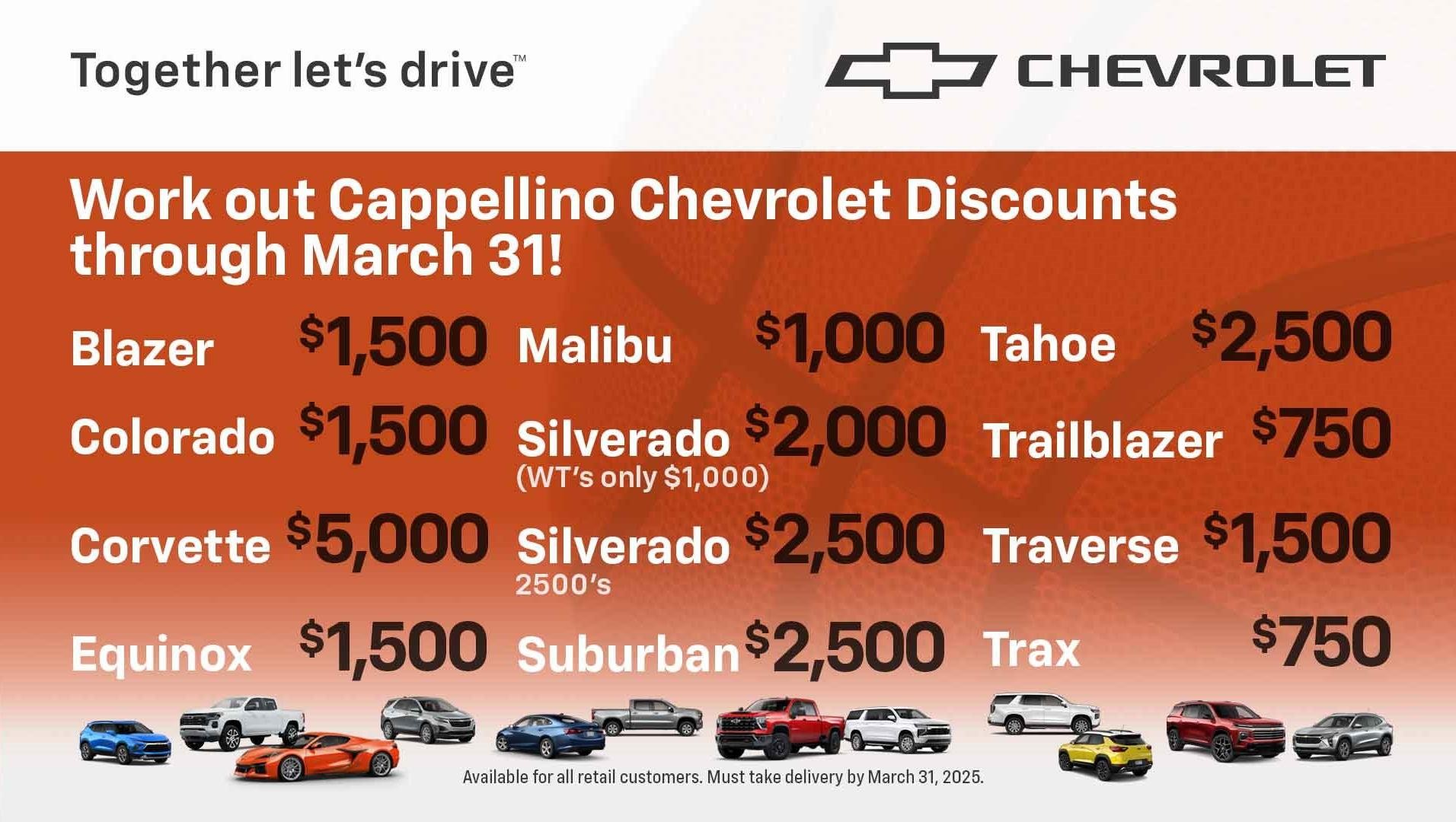 Cappellino Discount for Everyone! 