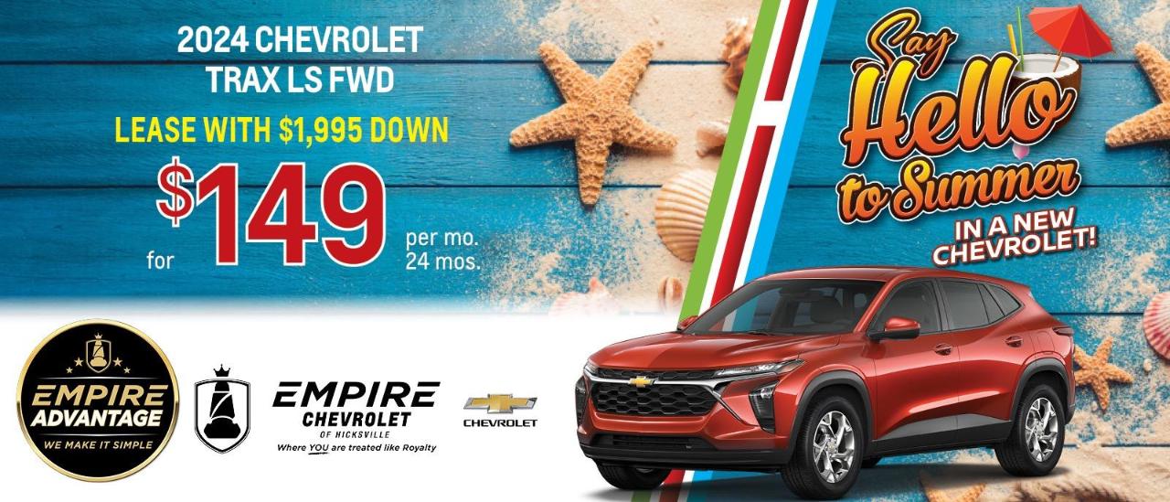 Empire Chevrolet of Hicksville is a HICKSVILLE Chevrolet dealer and a new car and used car