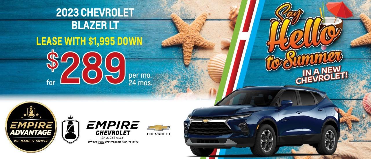 Empire Chevrolet of Hicksville is a HICKSVILLE Chevrolet dealer and a