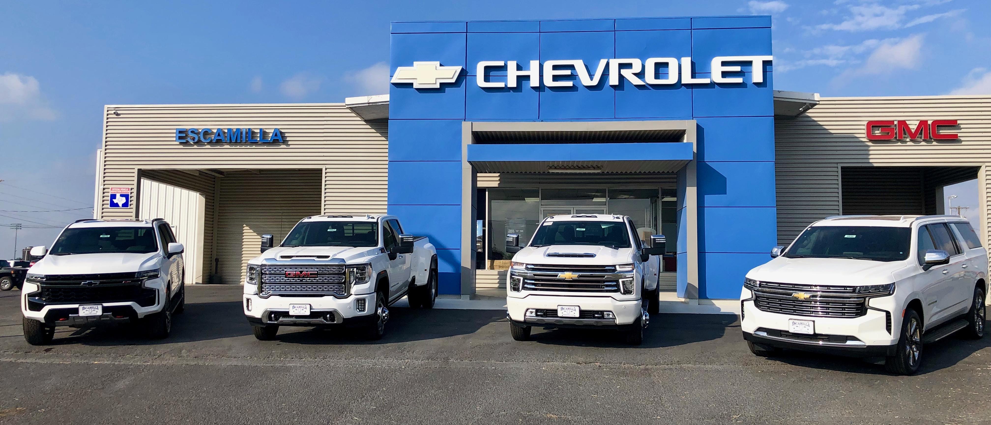 Escamilla Chevrolet GMC in HEBBRONVILLE Laredo, Freer, and Alice, TX GMC and Chevrolet Vehicle