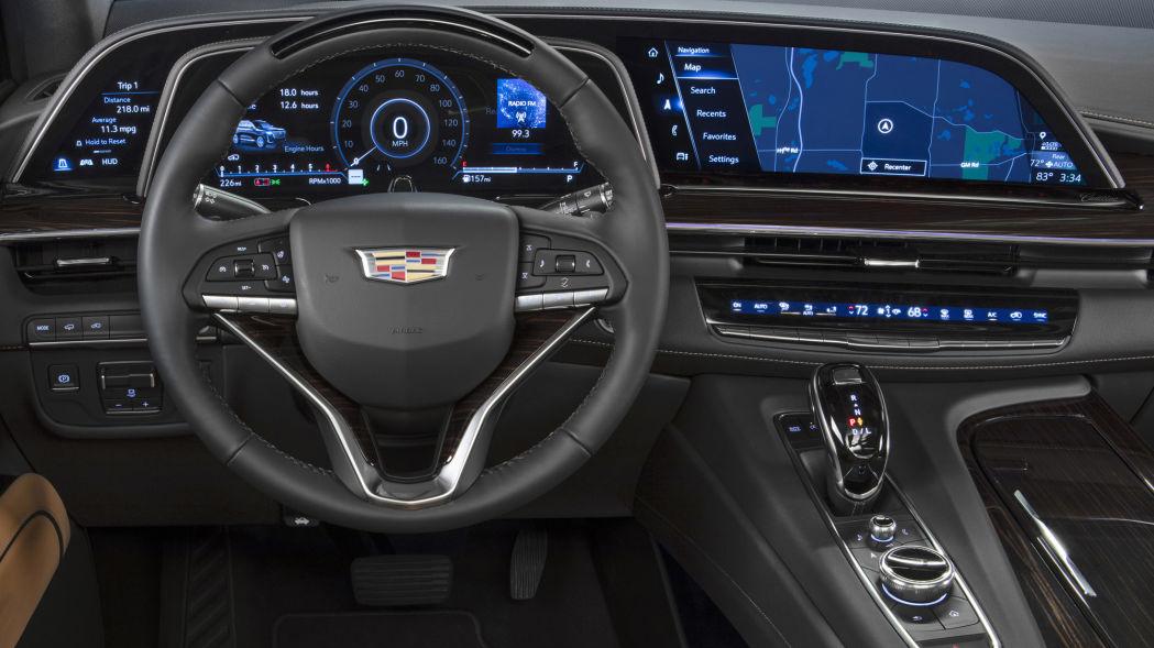 2021 escalade interior