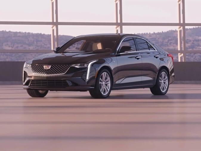 New Cadillac CT4 Luxury Sedan Model Trim