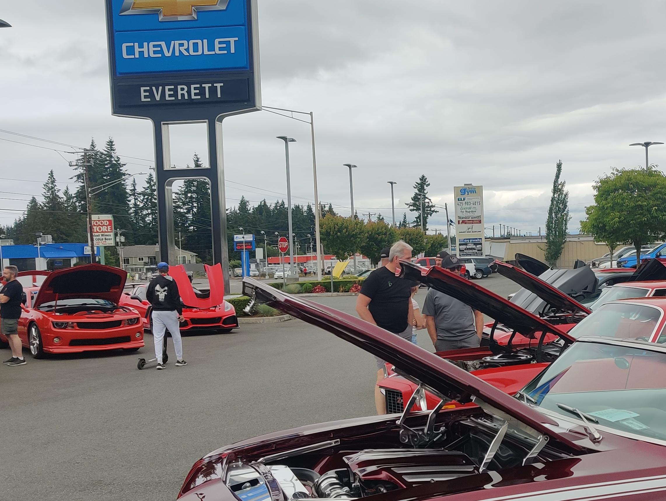 Join the annual car show at Chevrolet of Everett