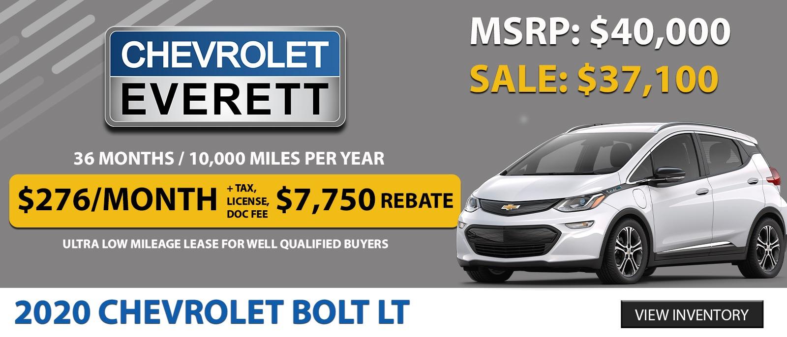 Chevrolet of Everett is a EVERETT Chevrolet dealer and a new car and