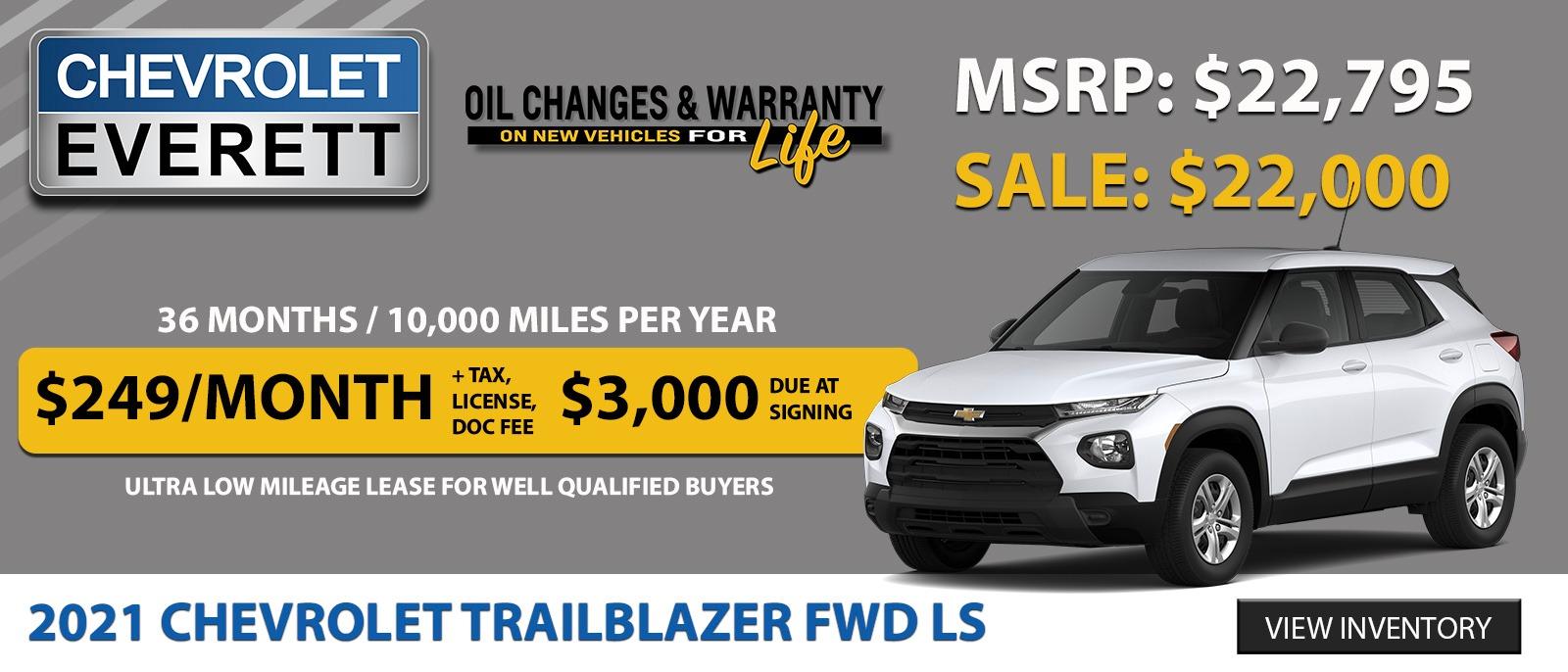 Chevrolet of Everett is a EVERETT Chevrolet dealer and a new car and