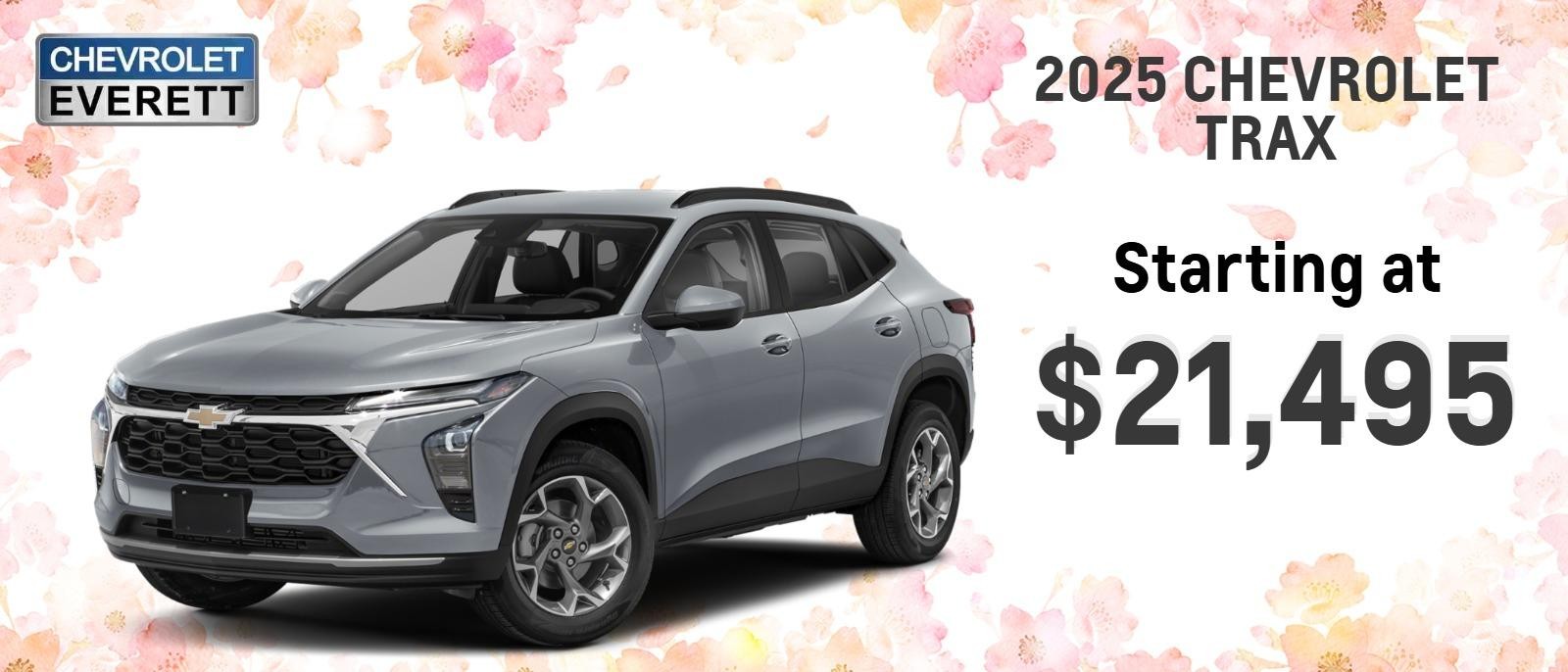 Starting at $21,495
