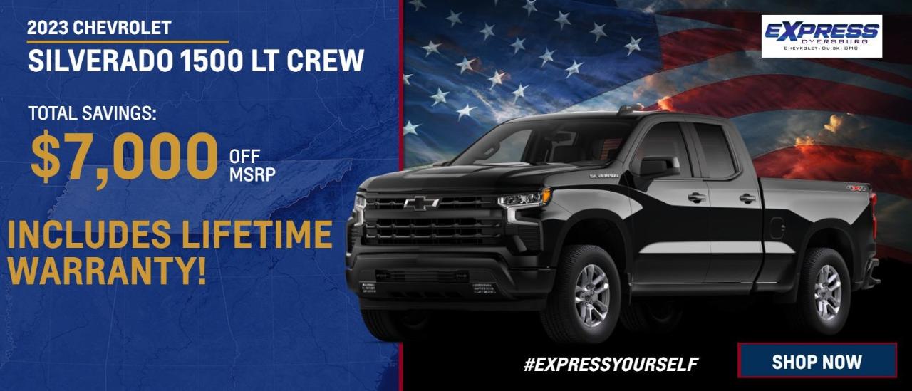 Check Out New and Used Vehicles at Express Dyersburg Chevrolet GMC