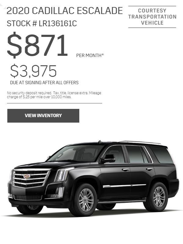 2020 CADILLAC ESCALADE