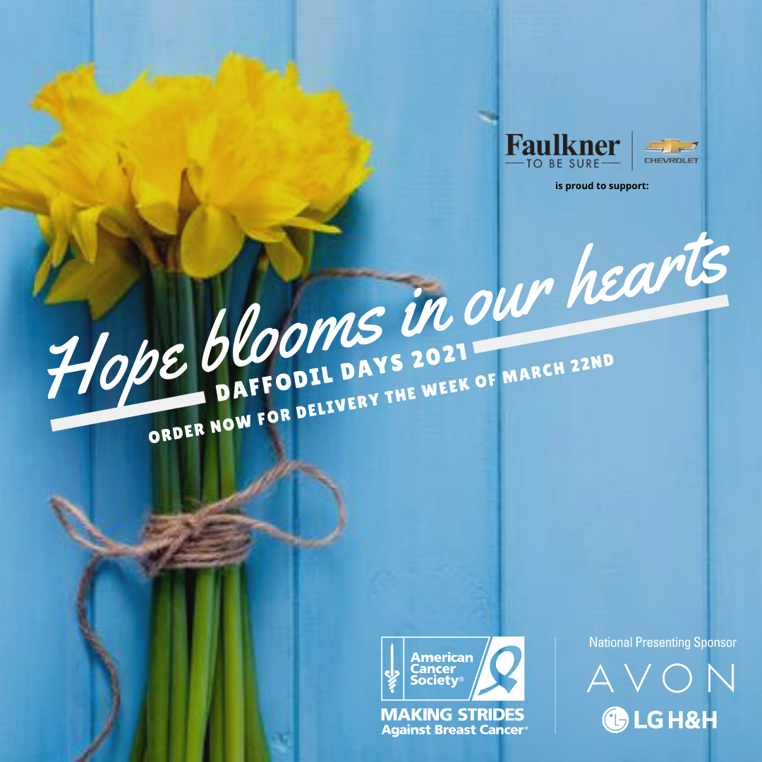 Faulkner Chevrolet Joins New Daffodil Days Campaign
