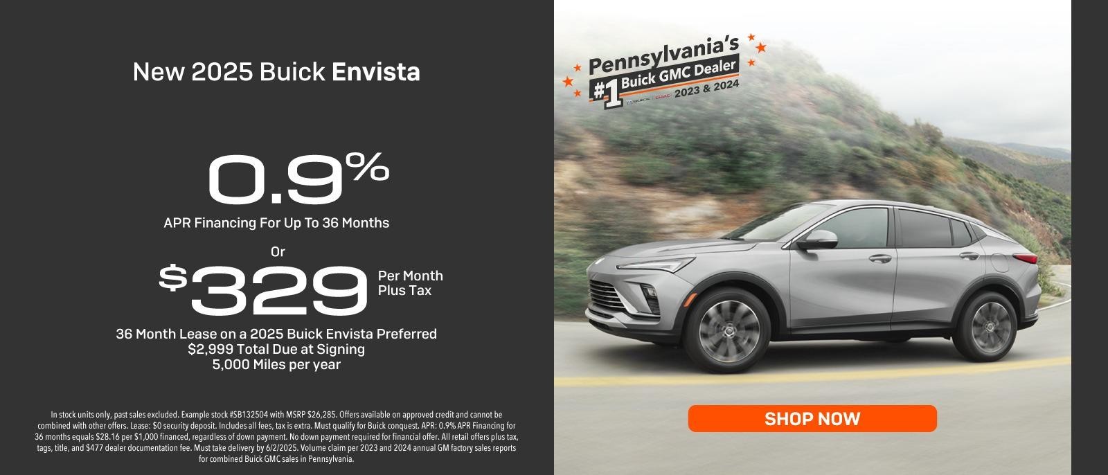 New 2025 Buick Envista