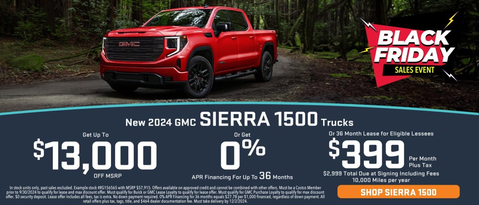 New 2024 GMC Sierra 1500 Trucks