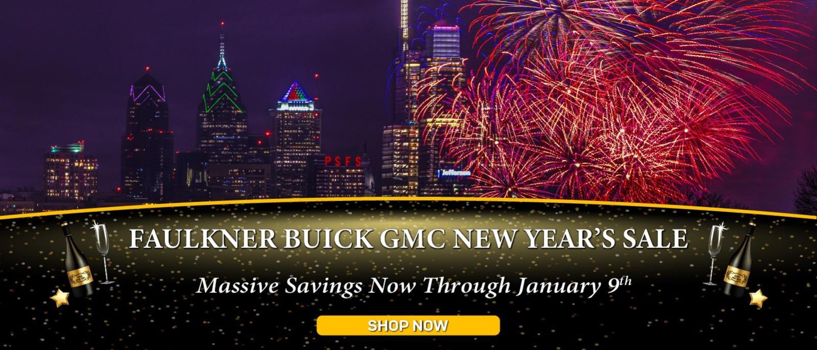 Faulkner Buick GMC New Year’s Sale