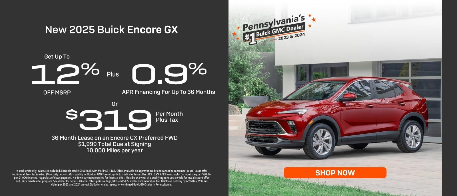 New 2025 Buick Encore GX