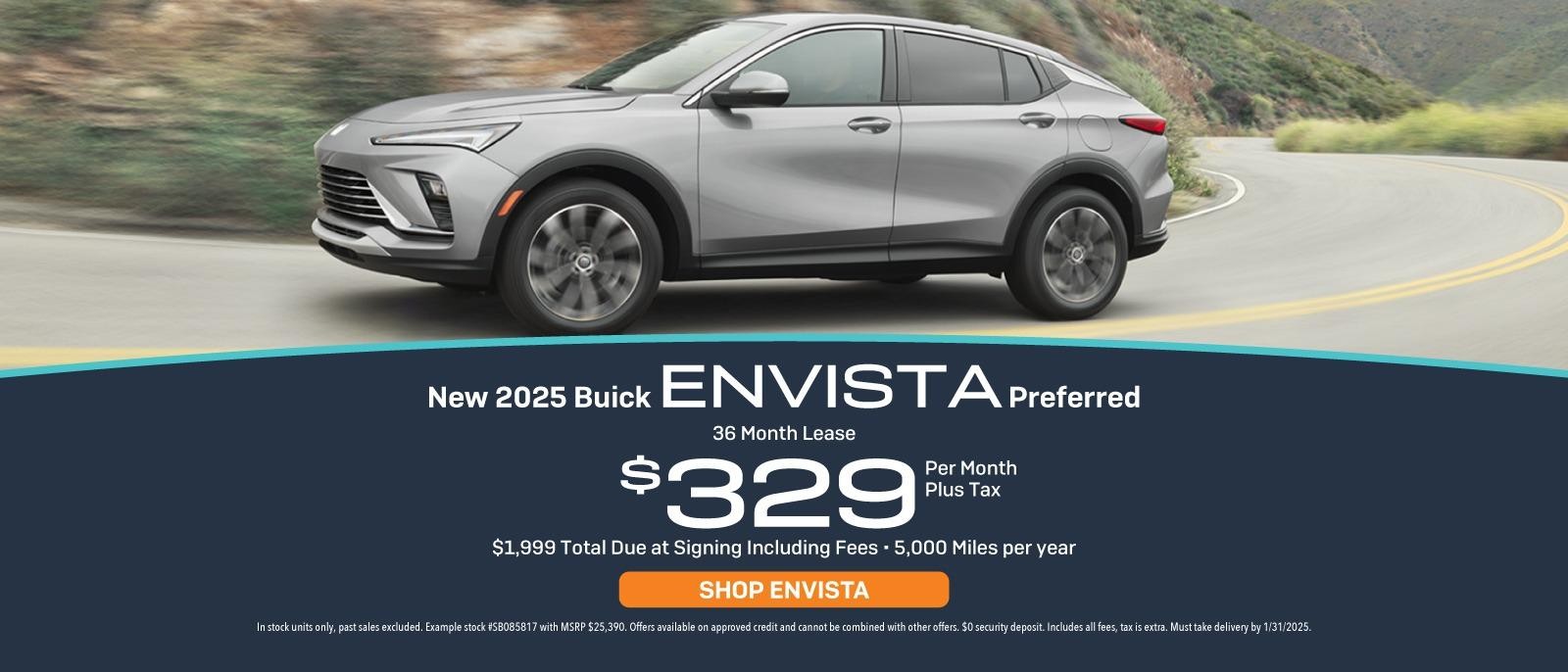 New 2025 Buick Envista Preferred