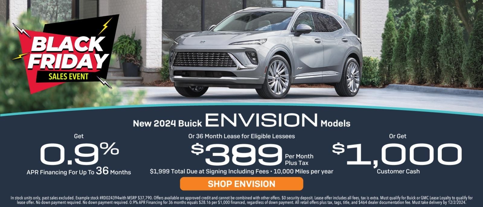 New 2024 Buick Envision Models