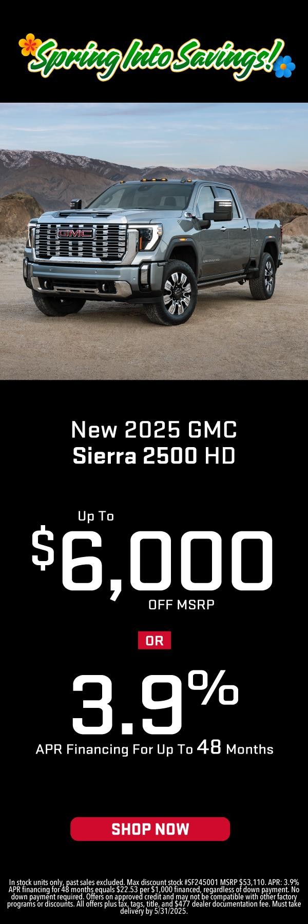 2025 GMC SIERRA 2500 HD