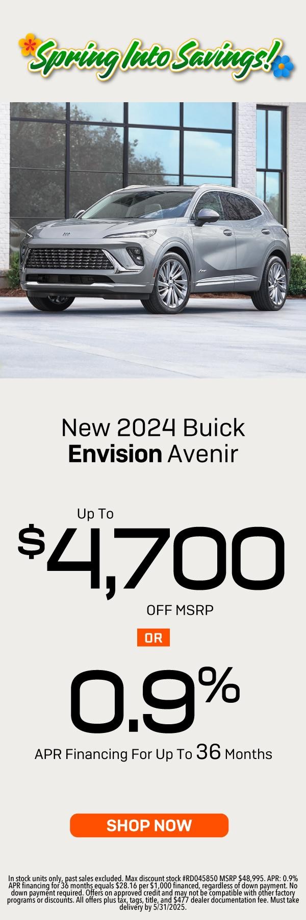 NEW BUICK ENVISION