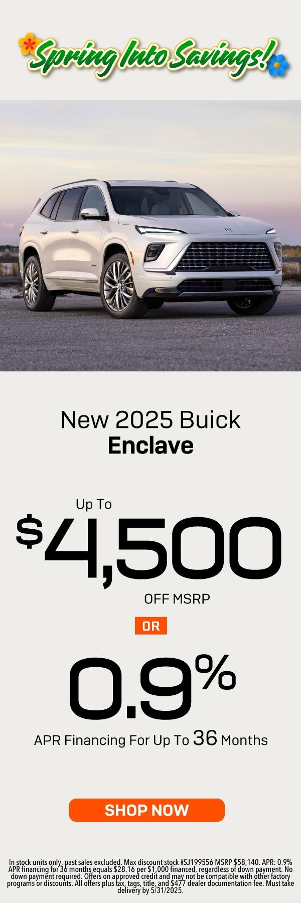 2025 BUICK ENCLAVE