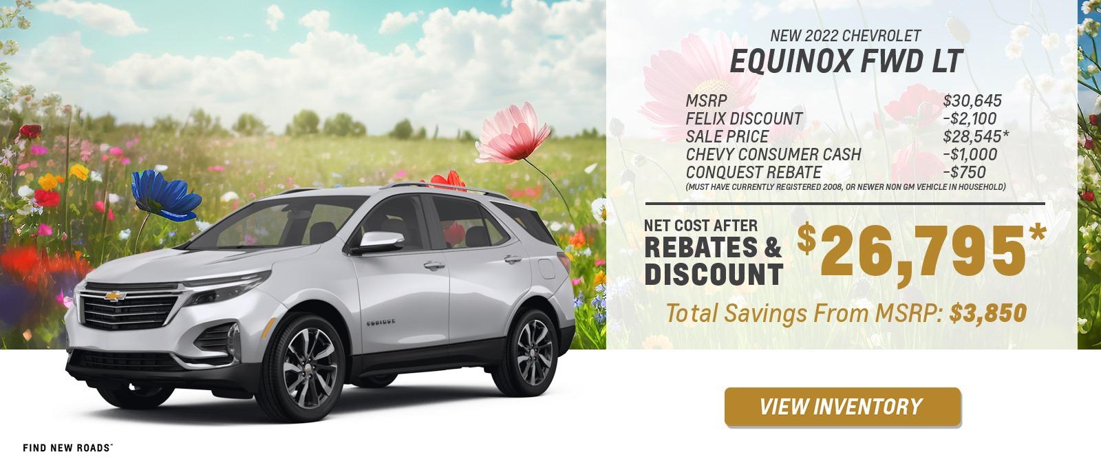 Equinox cash
