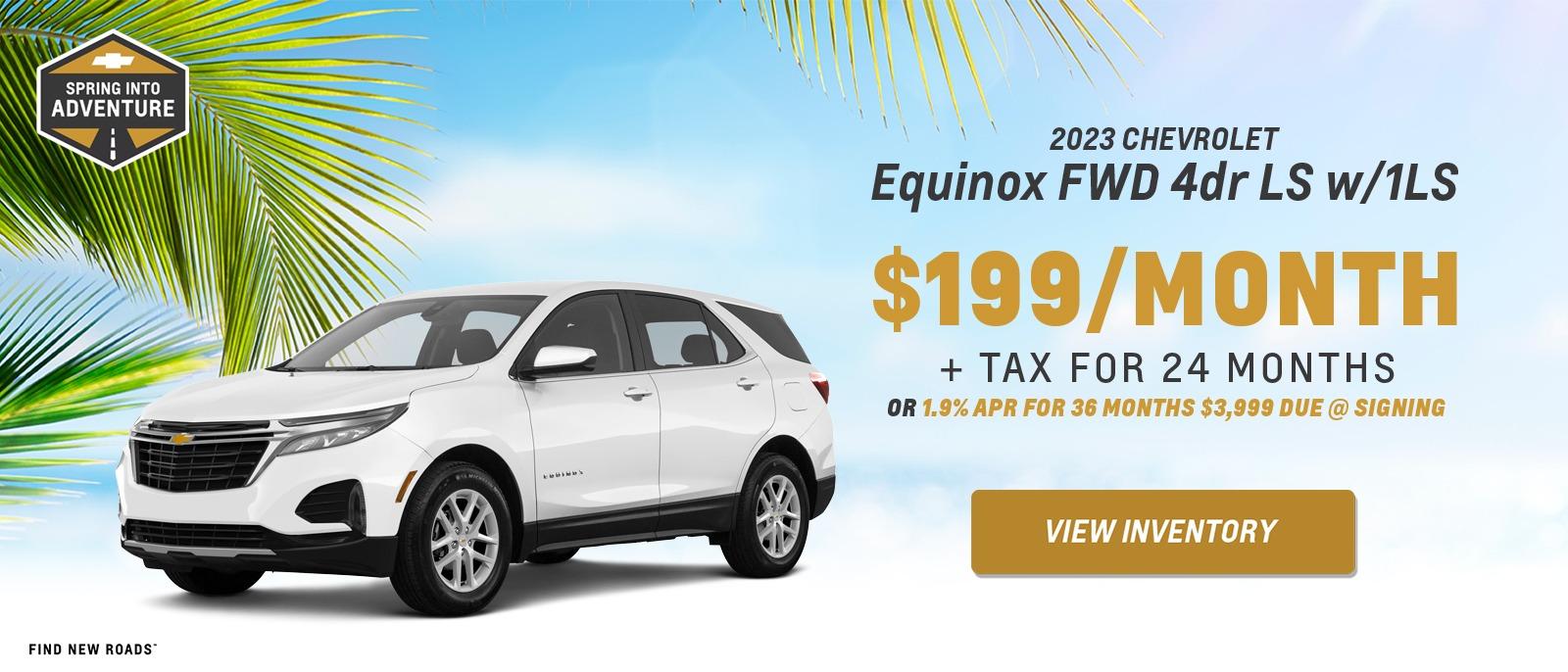 Equinox lease at Felix Chevrolet