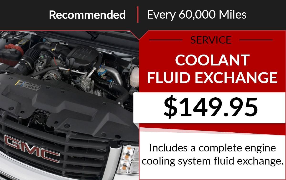 Coolant Fluid Exchange Service Special Coupon Coolant Fluid Exchange Service Special Coupon