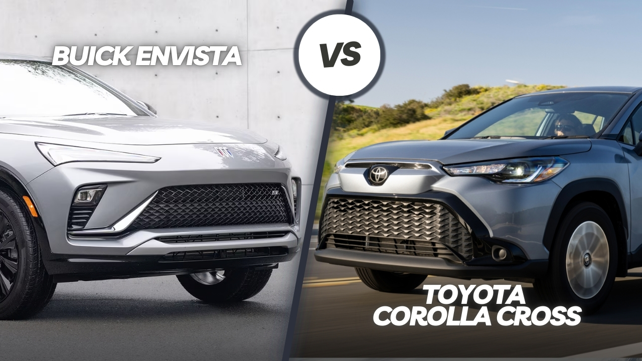 Buick Envista vs Corolla Cross