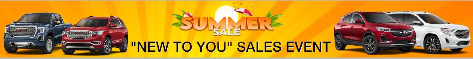 Summer Pre Owned Sales Event