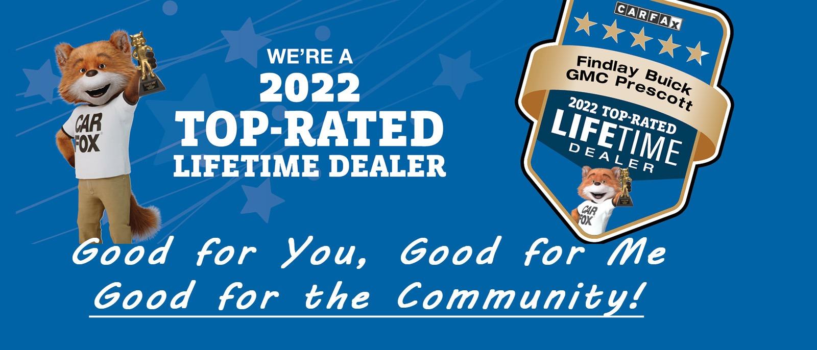 Our 2022 CarFax Award